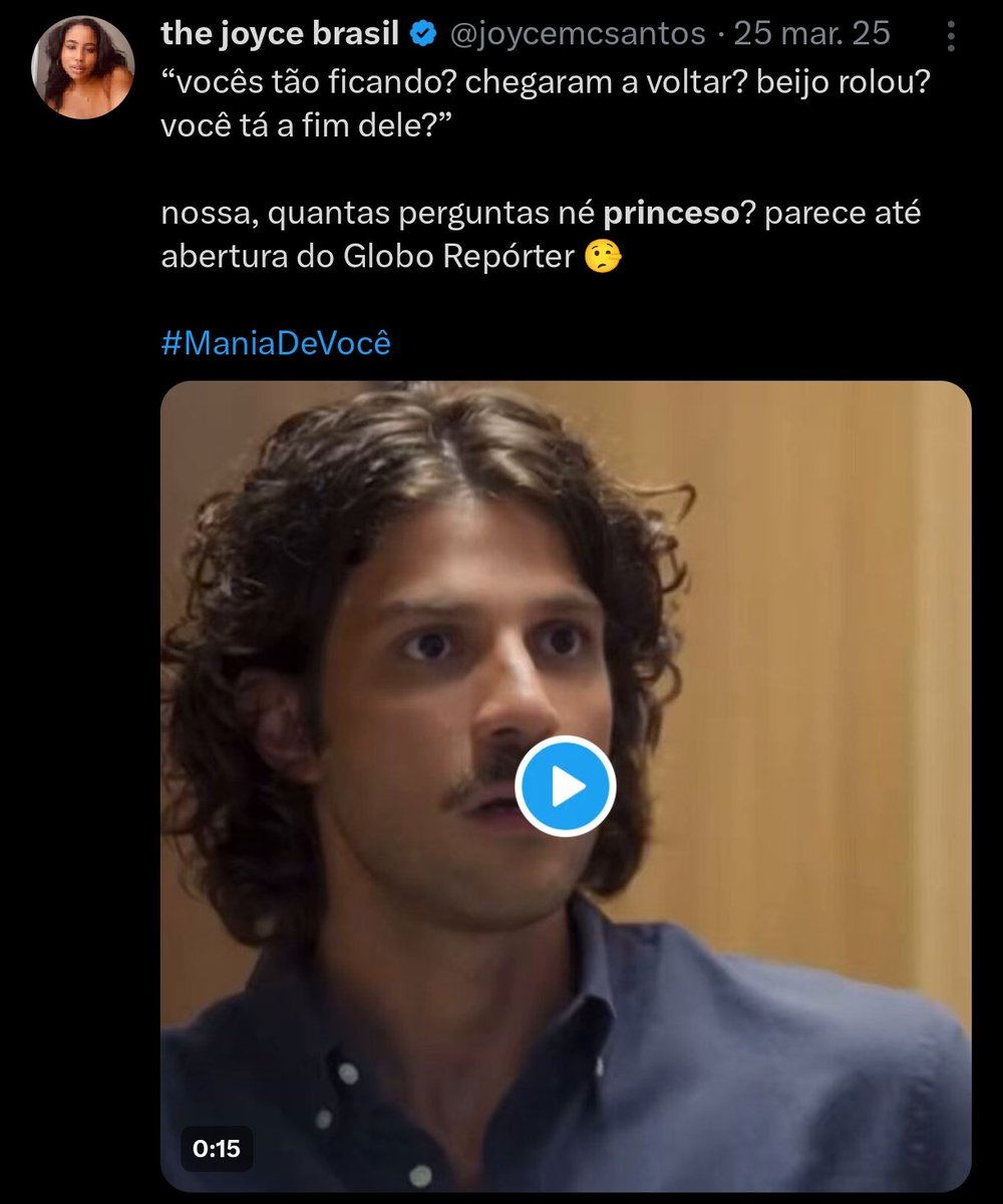 whoisjupa's tweet photo. Ele só precisa ser mais um pouquinho abusivo pra chegar no nível do Mavi e você chamar ele de princeso, né Joyce? https://t.co/FLYrHo5WhG