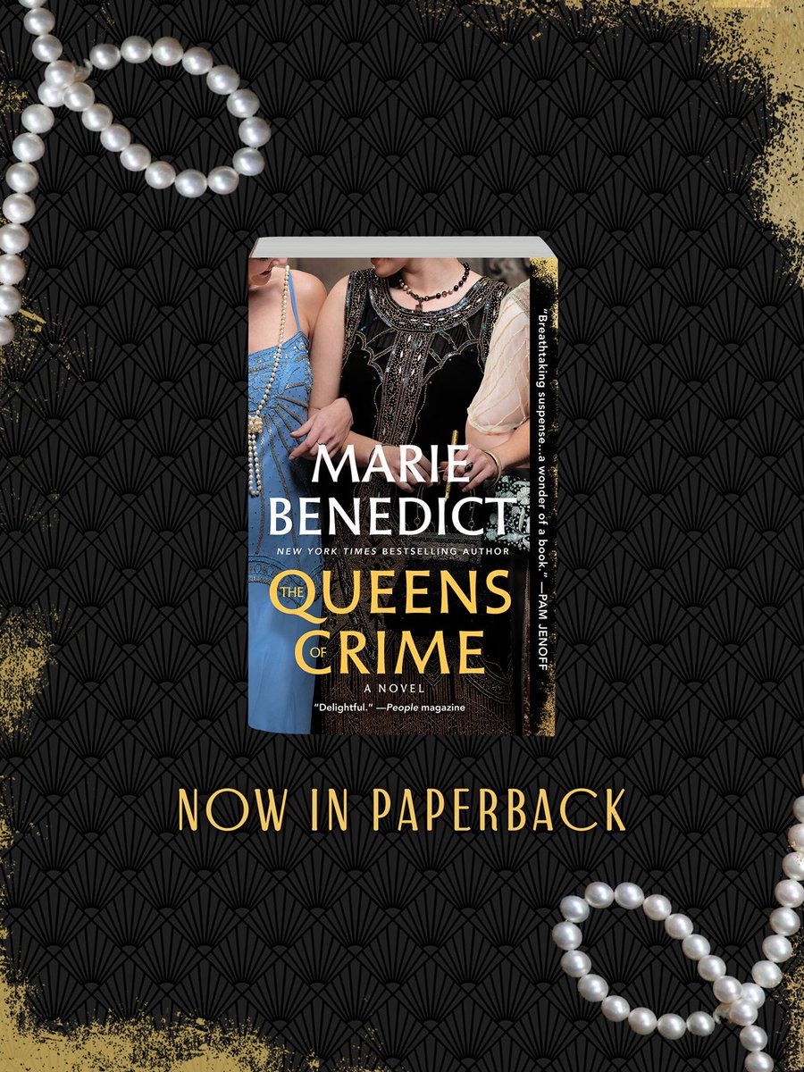 MedMeals's tweet photo. @goodreads QUEENS OF CRIME, Marie Benedict https://t.co/bFHk9Y893C