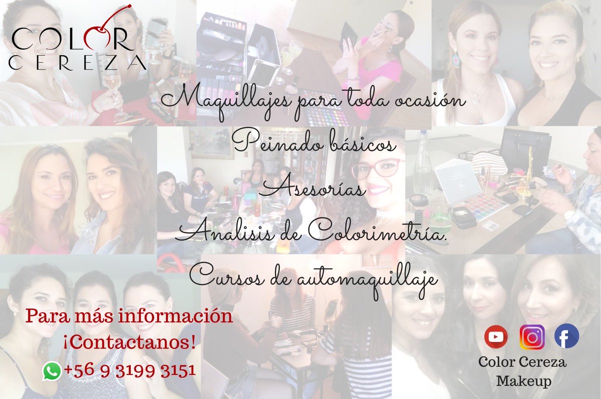 Dacyl_Dash's tweet photo. Dejo por aquí la información de mis servicios:
- Maquillajes para toda ocasión
- Peinado básicos
- Asesorías
- Análisis de Colorimetría.
- Cursos de automaquillaje 💄. 
✅ Te enseño a usar lo que ya tienes de maquillaje para que puedas aprovecharlo al 💯% y no lo desperdicies. https://t.co/cvnwHGCHjv