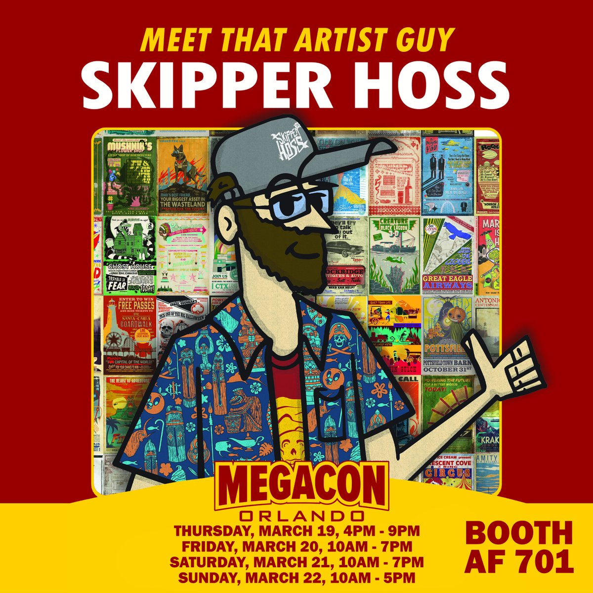 Skipper Hoss (MEGACON Edition) tweet media