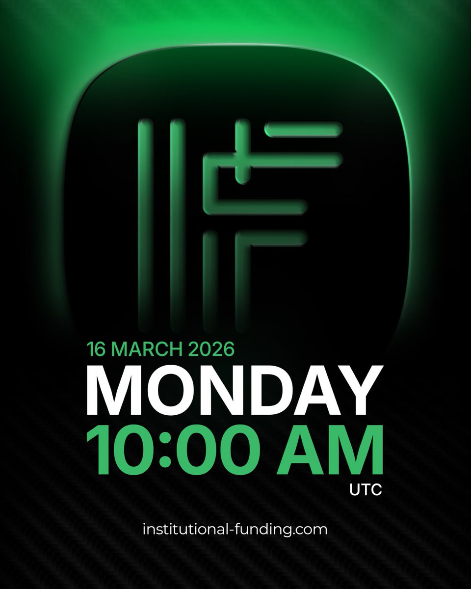 Institutional Funding tweet media