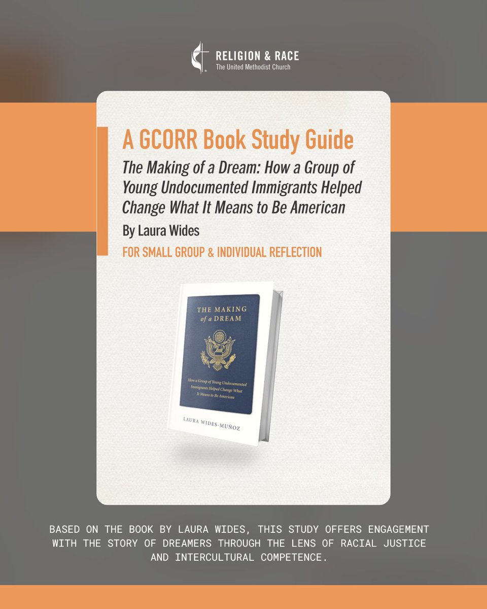 gcorrumc's tweet photo. Discover GCORR’s 7-session Book Study on The Making of a Dream. A deep dive into the lives of young immigrants who are changing America’s narrative.

Start reading now: https://t.co/zKnodZZjNs
#BookStudy #ImmigrantStories #Immigration #GCORR #UMC https://t.co/6GBsrY829h