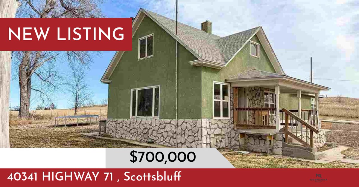 Forrest_sells's tweet photo. 📍 New Listing 📍 Take a look at this fantastic new property that just hit the market located at 40341 Highway 71  in Scottsbluff. Reach out here or at (308) 763-1305 for more information

Proudly Serving All of Western Nebraska!! https://t.co/XHWigowG9T https://t.co/EqO7fdRey3