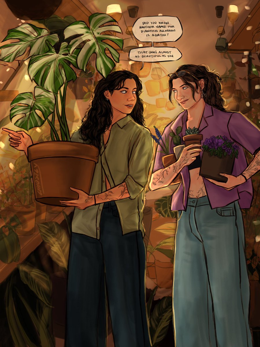 Ghostlyazaleas's tweet photo. A lil plant shop date https://t.co/xMSNCMUDCF