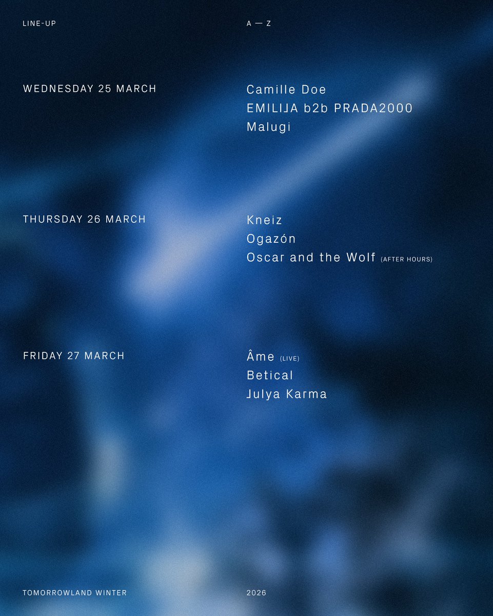 Tomorrowland Winter tweet media