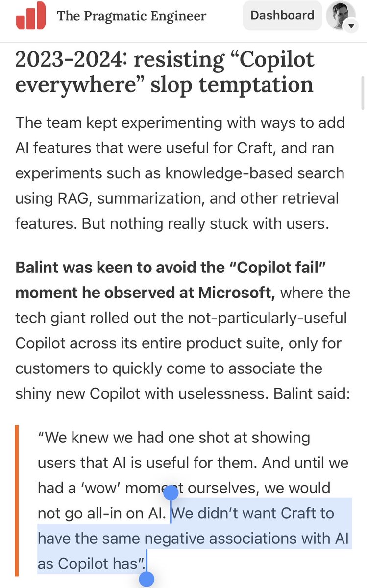 Gergely Orosz tweet media