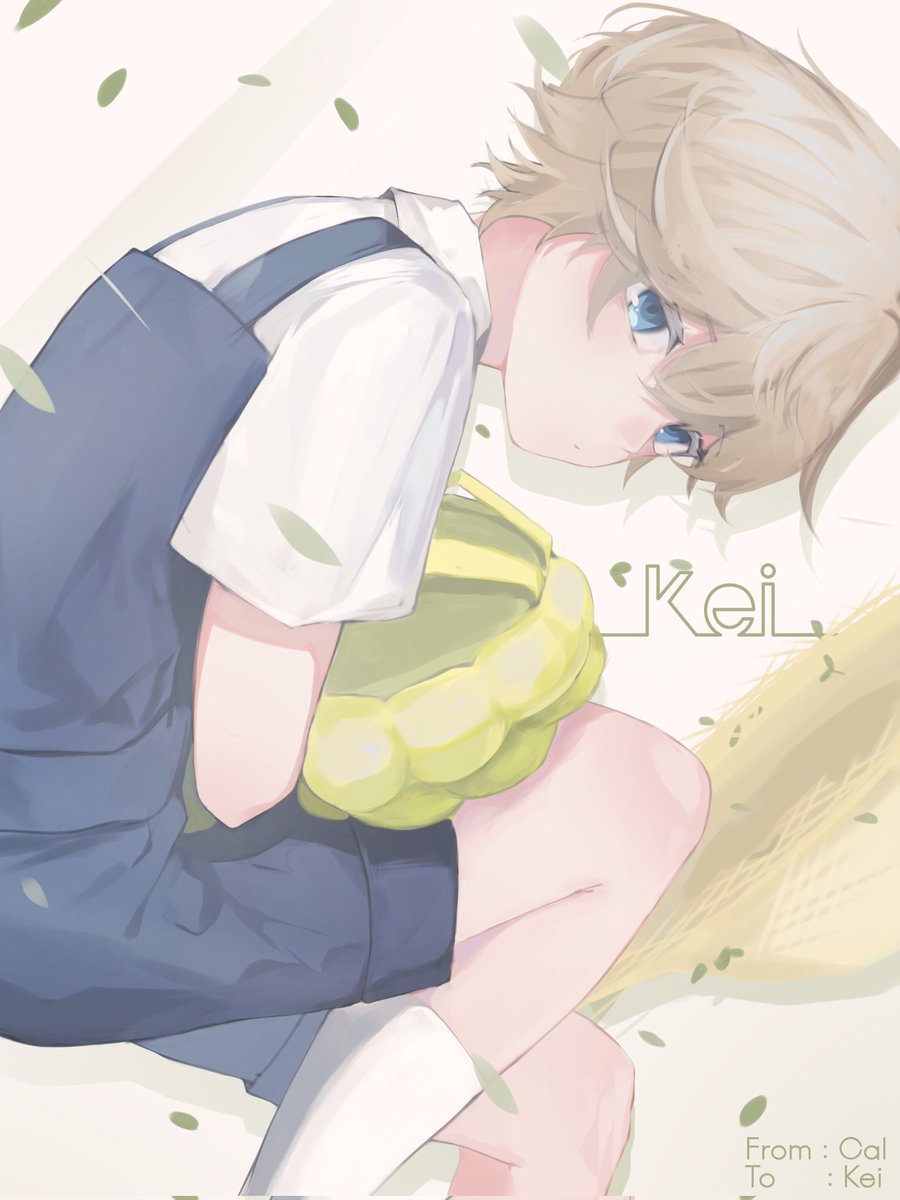 nomokaru's tweet image. Secret santa drawing that I always forgot to post omg- this is for @keijonomoto hope you like it ✨ #oc #secretsanta #ibispaintx #arttwt