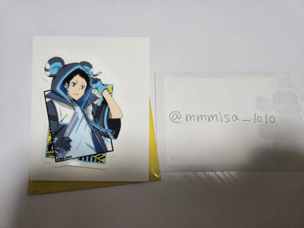 mmmisa_1010's tweet photo. @0178Nanau こんばんは、初めまして。検索よりお声がけ失礼いたします。
当方帝人のステッカーを所持しているのですが、同異種の静雄と交換をしていただくことは可能でしょうか？
ご検討よろしくお願いいたします。 https://t.co/2n1e7ssHUw