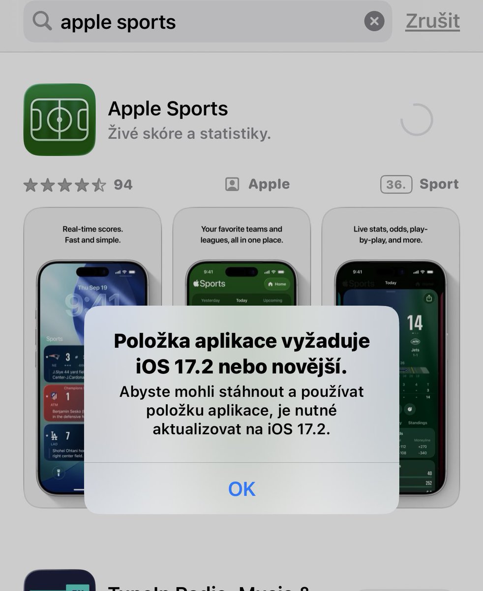 TenZeSeveru's tweet photo. @fronk @Apple Chudák já, protože 8 plus 😅. https://t.co/qkX3tu6Qec
