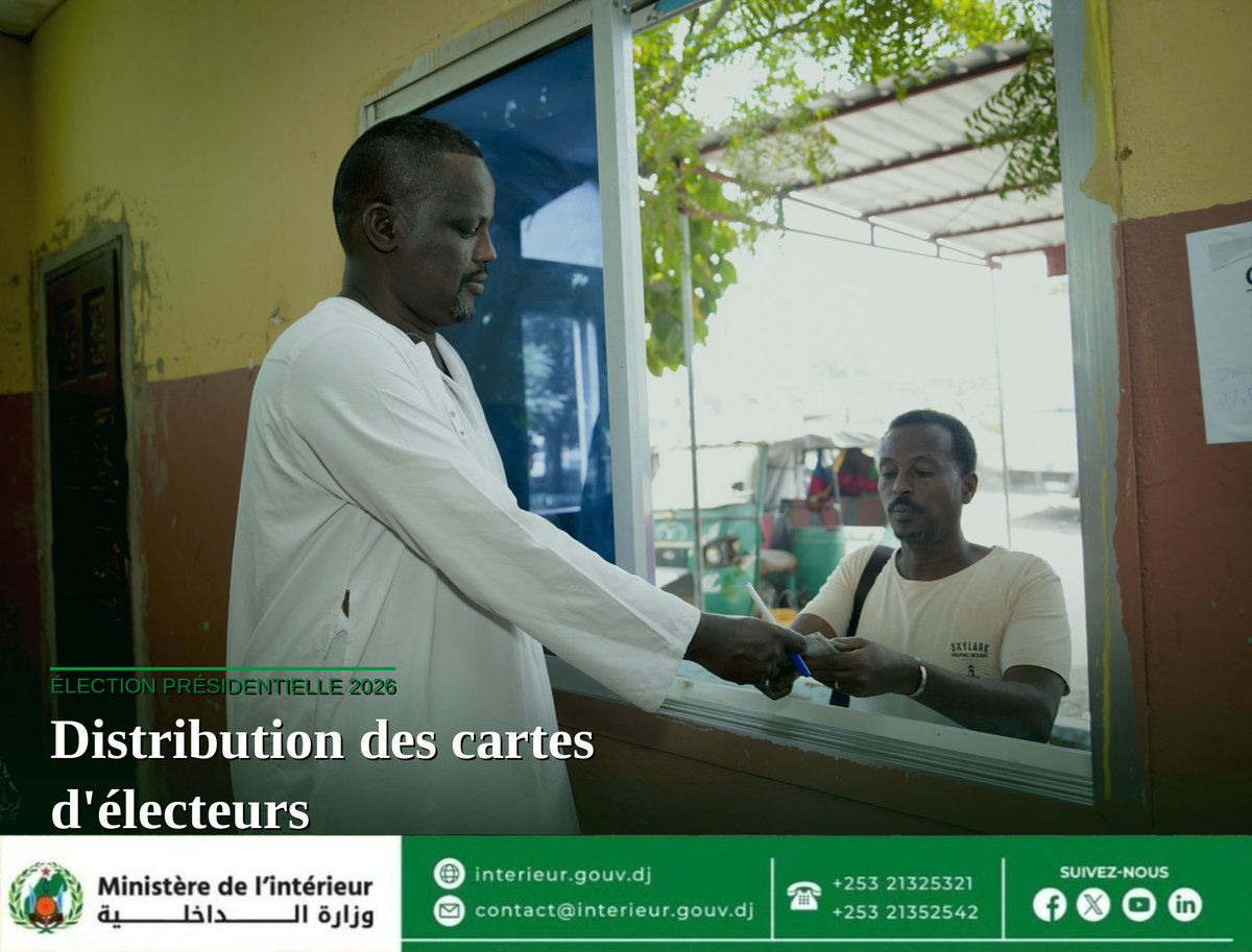 Ministère de l'Intérieur de Djibouti 🇩🇯 tweet media