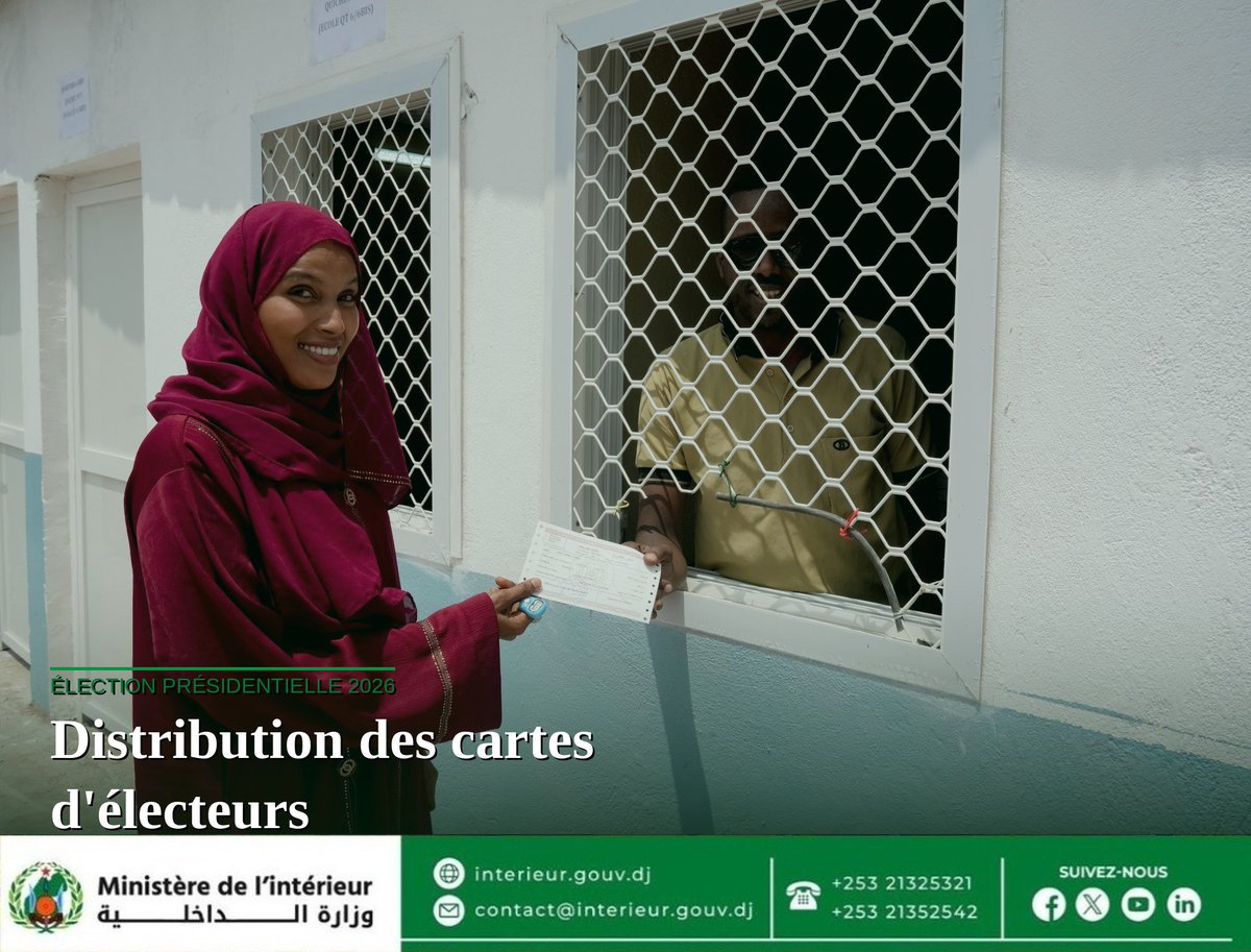 Ministère de l'Intérieur de Djibouti 🇩🇯 tweet media