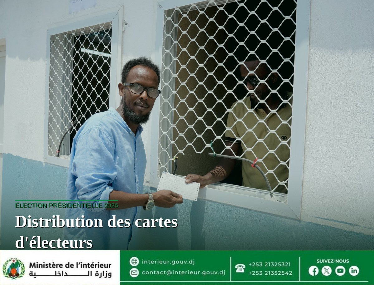 Ministère de l'Intérieur de Djibouti 🇩🇯 tweet media
