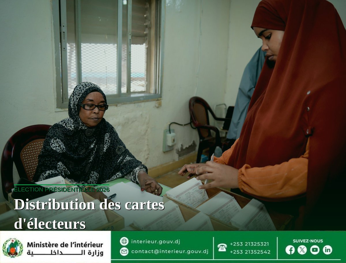 Ministère de l'Intérieur de Djibouti 🇩🇯 tweet media