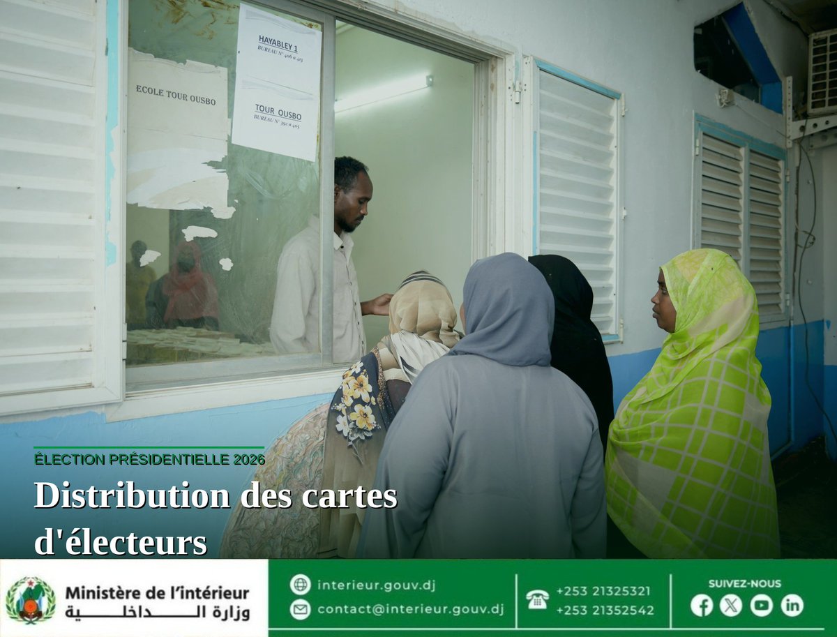 Ministère de l'Intérieur de Djibouti 🇩🇯 tweet media