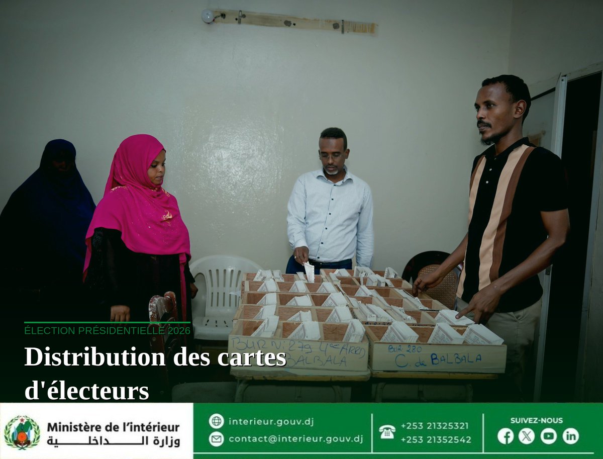 Ministère de l'Intérieur de Djibouti 🇩🇯 tweet media