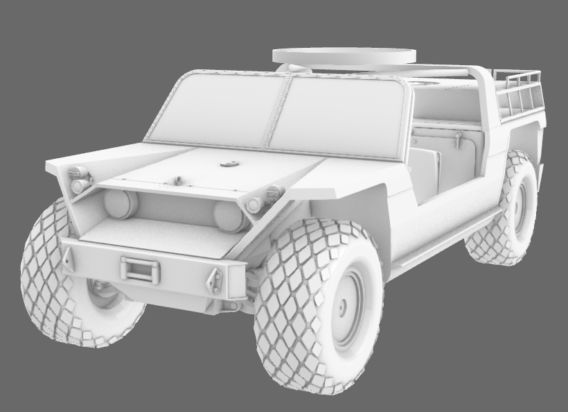 oh850jp's tweet photo. XR311 コンバットバギー進捗。運転席など細部を地道に製作。#XR311 #Rhinoceros #3Dモデリング https://t.co/2GnMNXxMAj