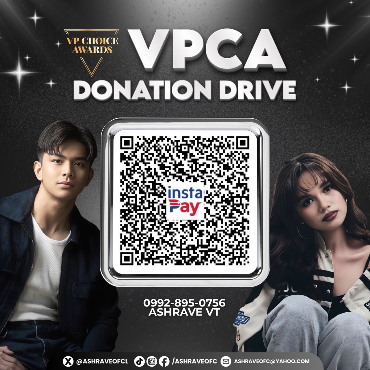 ashrave_VT's tweet photo. 𝐕𝐏𝐂𝐀 𝐅𝐈𝐍𝐀𝐋 𝐏𝐔𝐒𝐇 𝐅𝐎𝐑 𝐀𝐒𝐇𝐑𝐀𝐕𝐄! 🗳️

As we enter the final stretch of the VP Choice Awards, we are now opening our VPCA Donation Drive to support Ashley and Rave.

Your donations will help fund our voting campaign and initiatives as we continue to strengthen AshRave’s presence in the competition.

Every contribution counts. Every vote matters. Let’s show the strength and unity of this fandom until the very end.

For AshRave. Always. ♡

#AshRave #VPChoiceAwards
