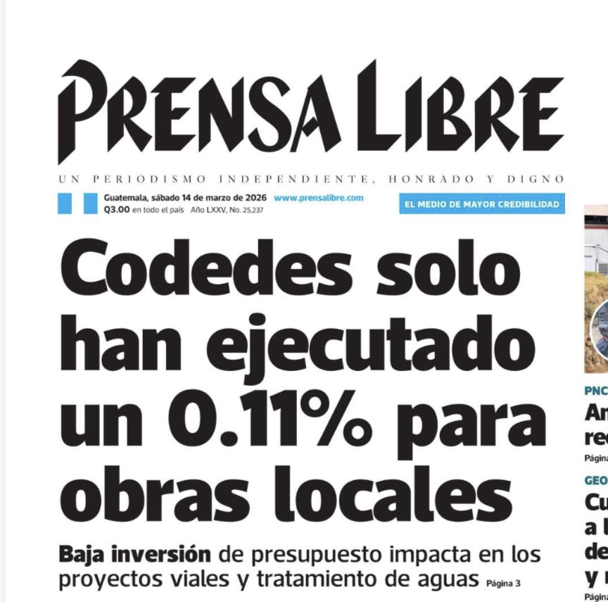 Hugopenamedina's tweet photo. Ni siquiera el 1%…no les parece que el ⁦⁦@GobiernoGuate⁩ debería pedir ayuda o hacerse a un ladito. https://t.co/eqQYyltOHd