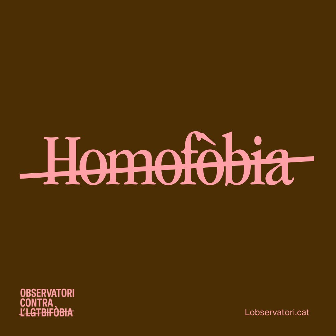 🔴 Des de l’<a href="/Observatori_cat/">Observatori Contra l'LGTBI-fòbia</a> tenim constància de piulades gaifòbiques continuades contra el Comissionat LGTBI de l’Ajuntament de Barcelona, majoritàriament discursos provinents de simpatitzants de l’extrema dreta catalana. 

❌ L’odi i l’homofòbia no tenen cabuda en la llibertat