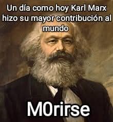 Un día como hoy de murió Karl Marx