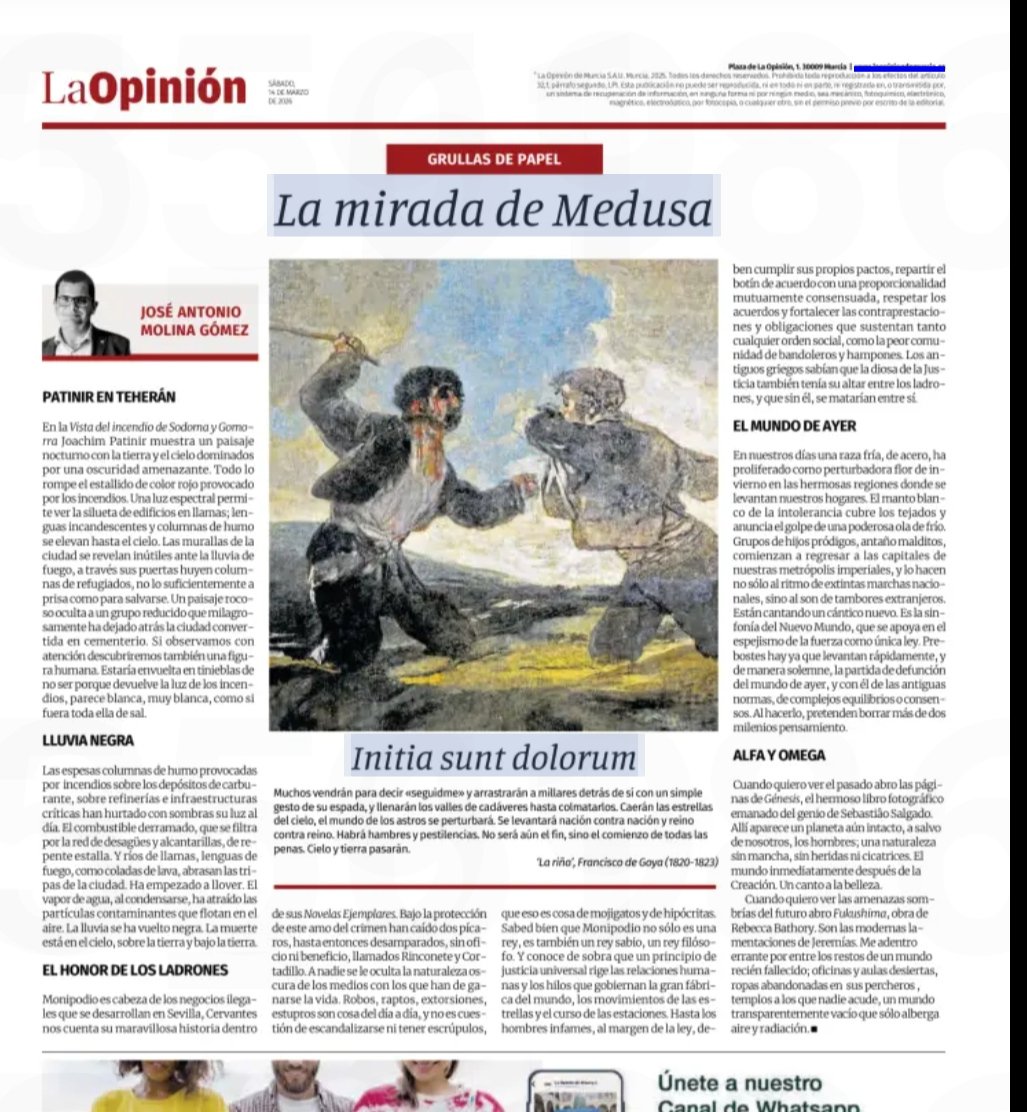 José Antonio Molina Gómez tweet media