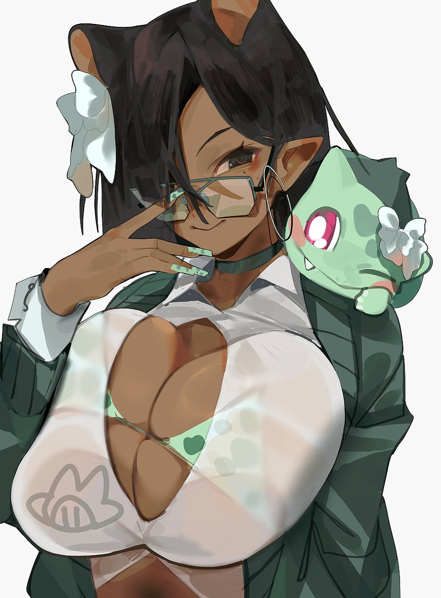 gyaru bulbasaur + oc