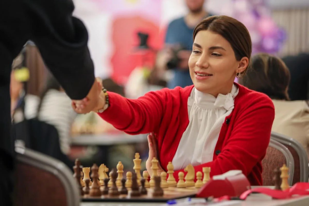 saki552003's tweet photo. Azerbaycanlı satranç oyuncusu Ulviyya Fataliyeva, Buhara’da düzenlenen “IV. Kadınlar Satranç Şampiyonası” uluslararası turnuvasını birincilikle tamamladı. 

Tebrikler 🇦🇿👏 https://t.co/IT1Nr0vb8e
