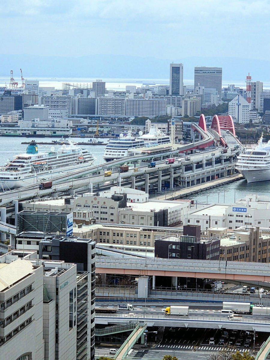 GaboKawanishi's tweet photo. 神戸港に4隻のクルーズ船がやって来た⛴️⛴️⛴️⛴️
・初代飛鳥→アマデア
・飛鳥Ⅱ
・飛鳥Ⅲ
・アザマラ・パシュート
神戸旅行計画で知り神戸港クルージングで美しい姿を見ることができました
#客船フェスタ2026
#kobe #飛鳥
#飛鳥2 #飛鳥3
#AMADEA
#AZAMARAPURSUIT https://t.co/FCZD2t4EcU