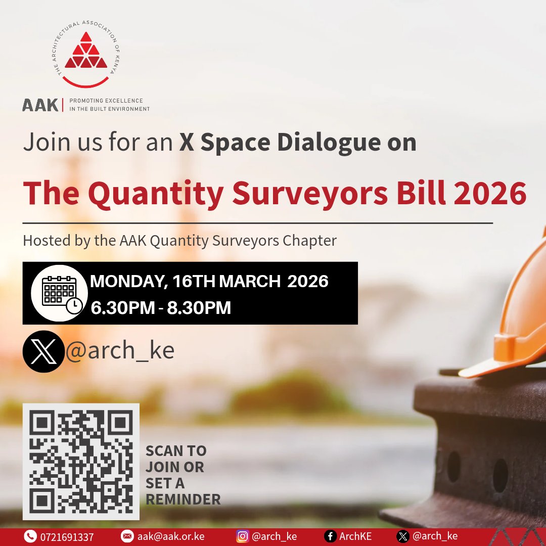 Architectural Association of Kenya tweet media