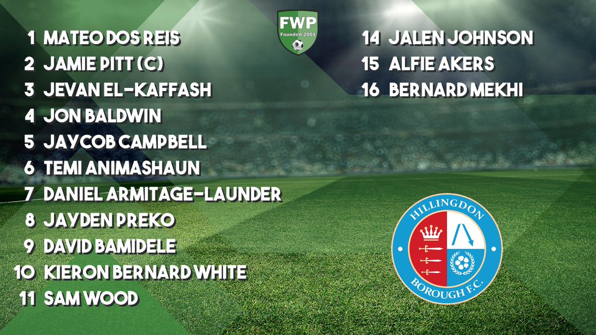 Hillingdon Borough FC tweet media