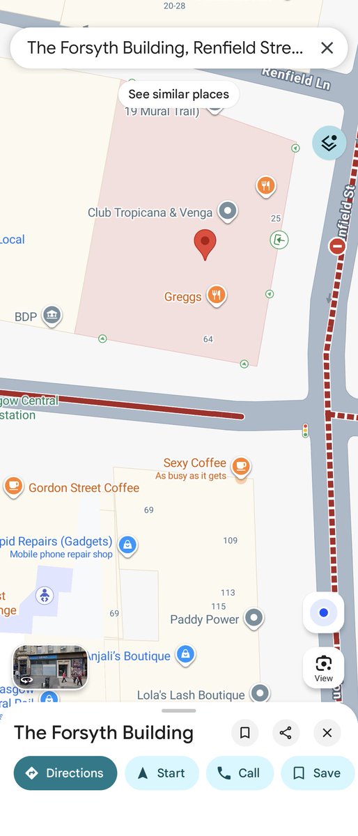 Largonian's tweet photo. @nareshdarna Forsyth Building with Greggs!
Union Corner with Sexy Coffee! https://t.co/jIXtk1LJFI