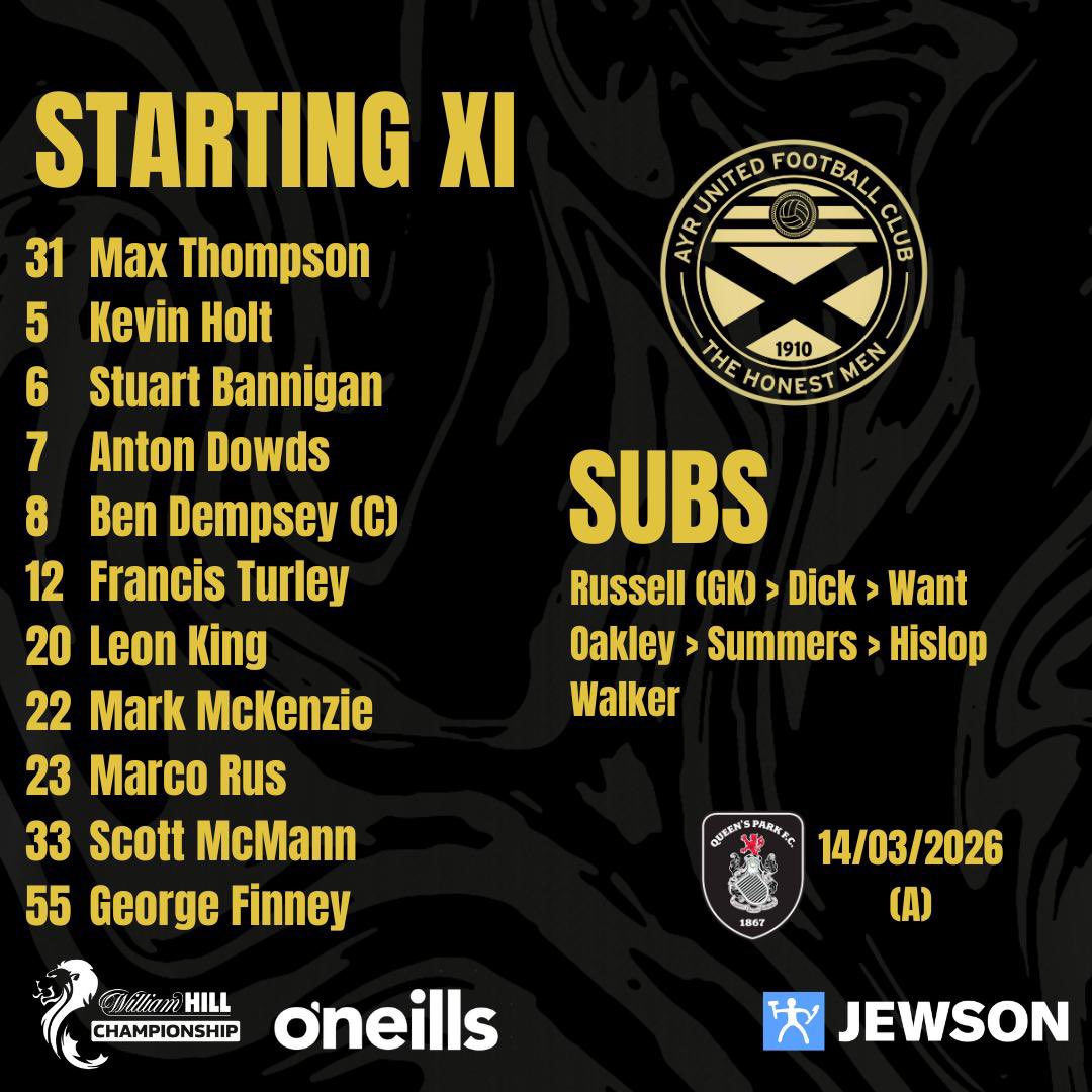 Ayr United tweet media