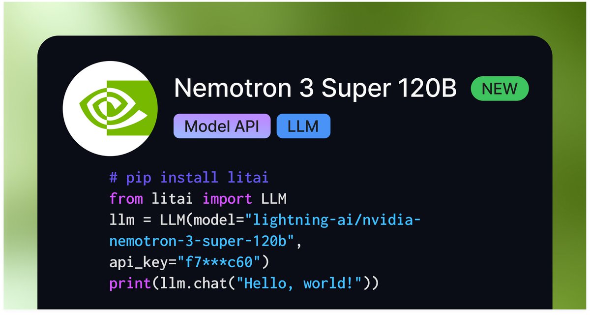 Lightning AI ⚡️ tweet media