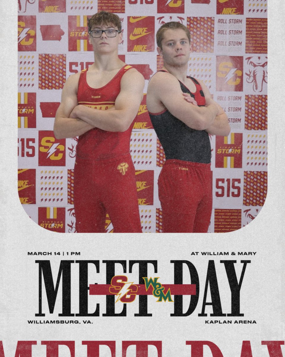 Simpson Men's Gymnastics tweet media