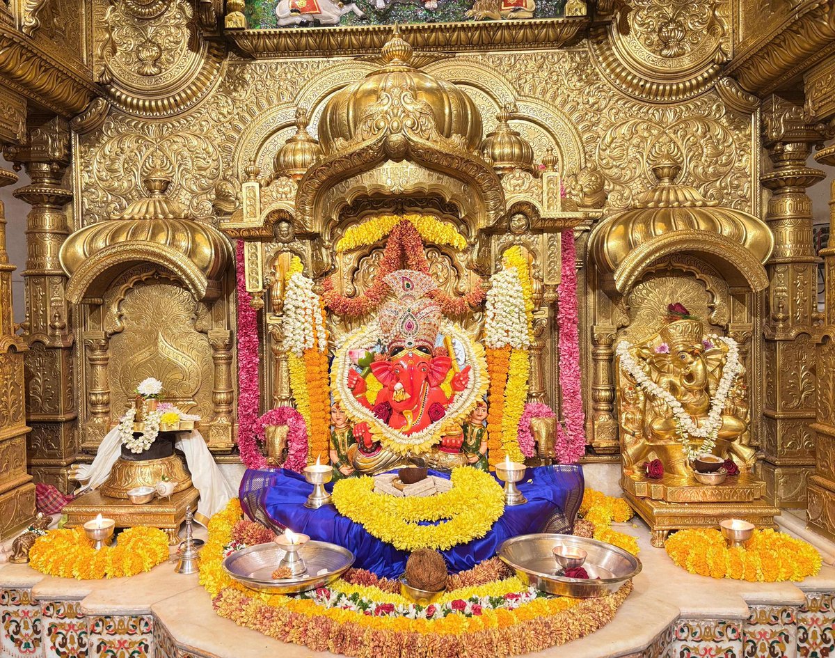 SVTMumbai's tweet photo. 🙏गणपती  बाप्पा मोरया 🌺मंगलमूर्ती मोरया 🙏१४/०३/२०२६
🙏Ganapati Bappa Moraya 🌺 Mangalmurti Moraya  🙏 14/03/2026 https://t.co/fcNuuvM39C