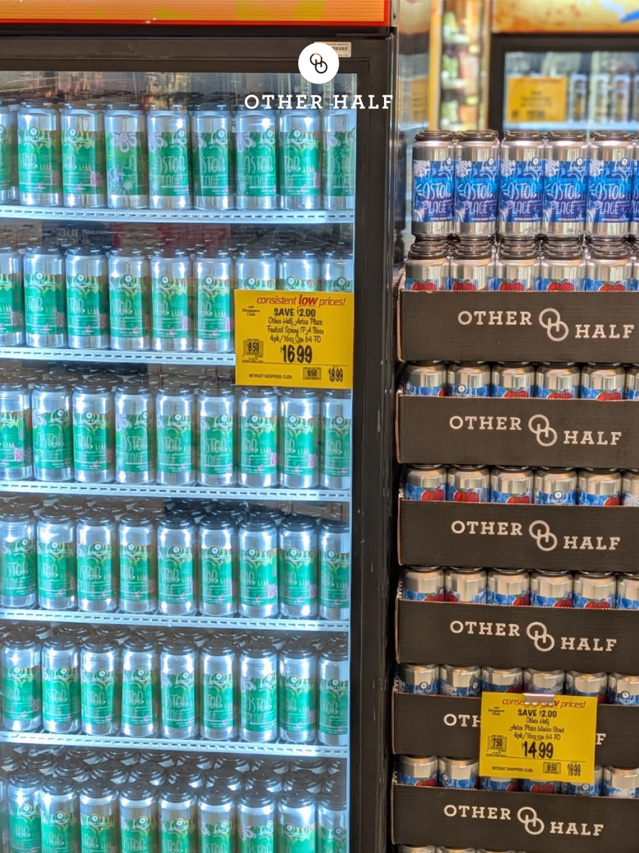 OtherHalfNYC's tweet image. Spring is just around the corner! Pick up a 4-pack of Astor Place Fruited Spring IPA and get a jump start on the season. Available now exclusive at @Wegmans.

#OtherHalf #OtherHalfBrewing #CraftBeer #IPA
