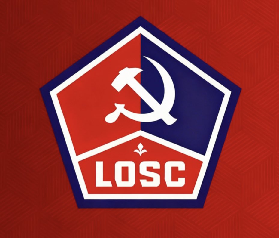 Je lance officiellement le Lille Olympique Socialiste Communiste. CAMARADES LILLOIS DE TOUS LES PAYS UNISSEZ VOUS ⚒️🔻