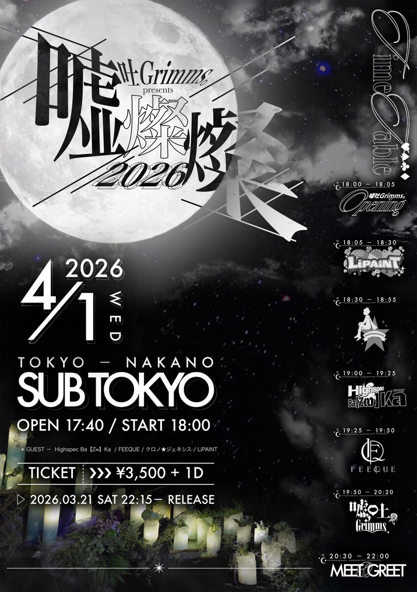 嘘吐Grimms。 tweet media