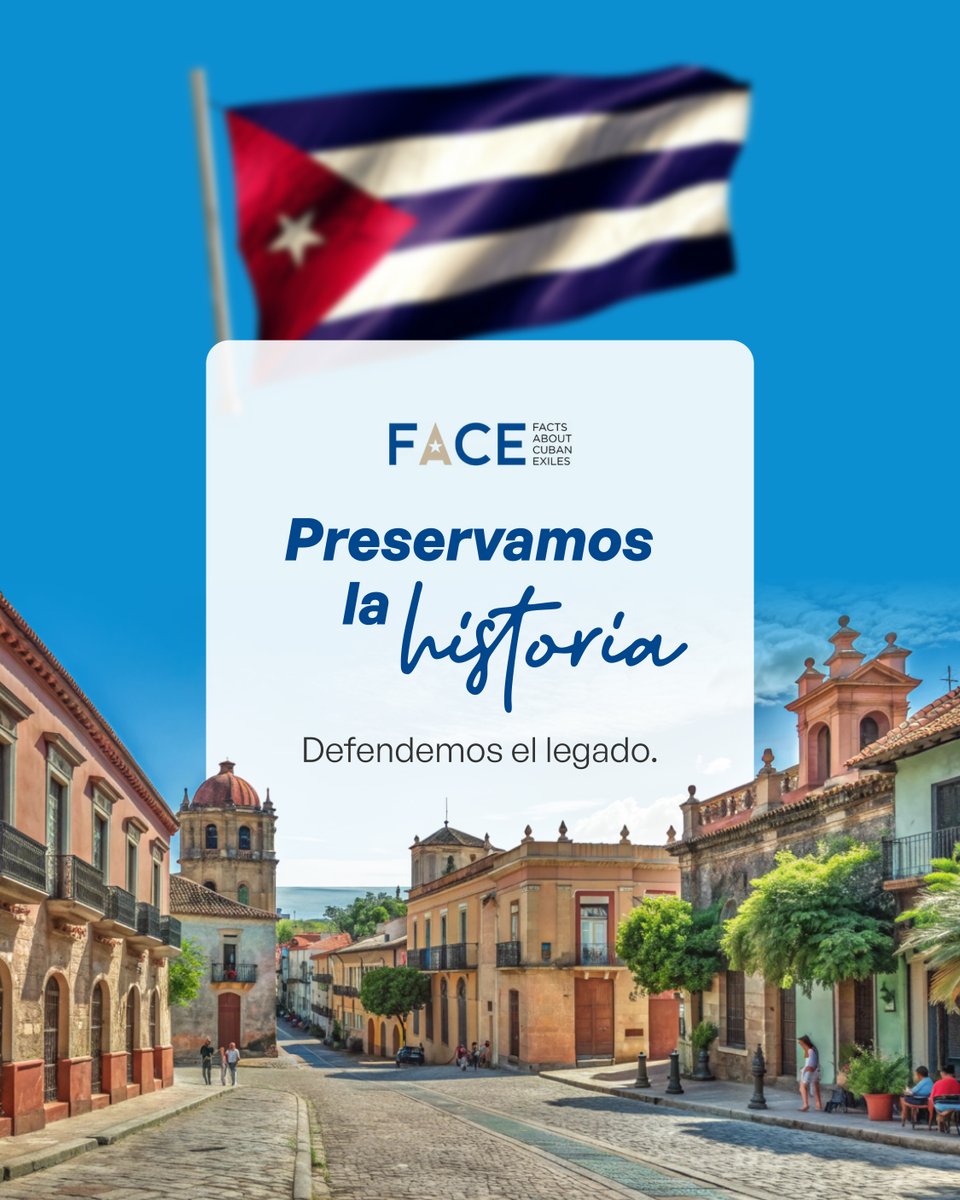 Desde 1982, FACE trabaja para proteger la imagen del exilio cubano y asegurar que nuestras historias sean contadas con verdad, dignidad y responsabilidad.

💙🇺🇸🇨🇺
Visita: facecuba.org