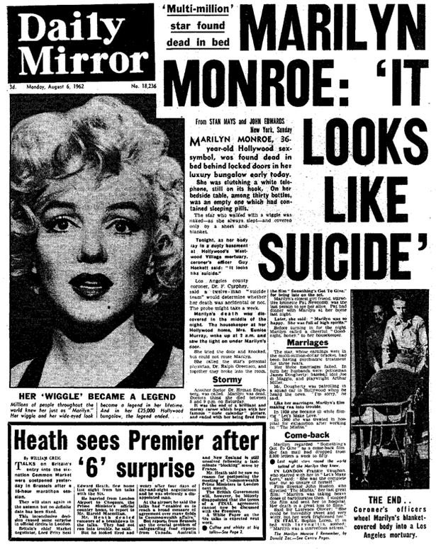 Raganomix's tweet image. #MarilynMonroe #Illuminati #FakedDeath