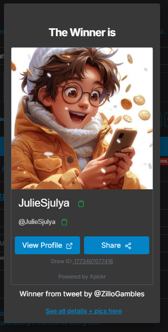 ZilloGambles tweet media