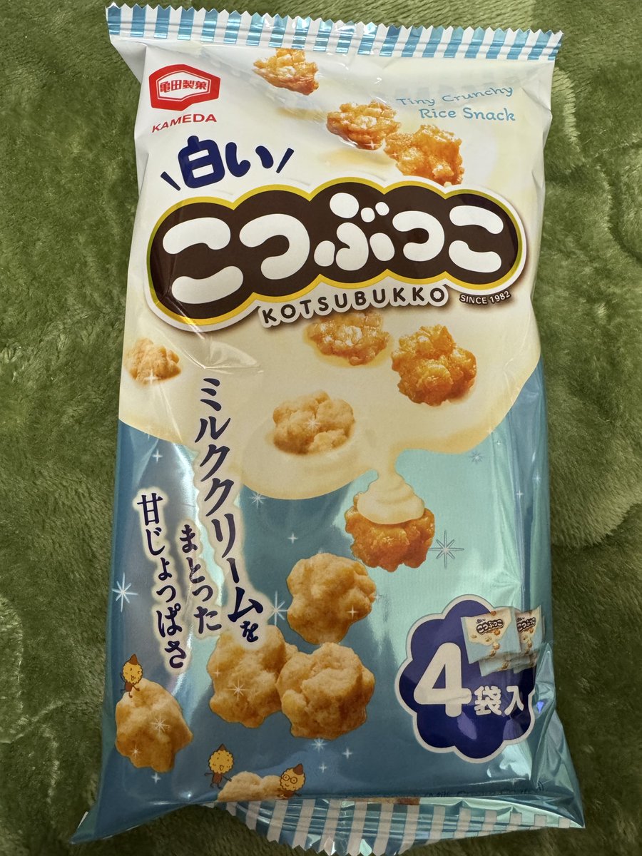 新商品！ 亀田製菓 白いこつぶっこ
