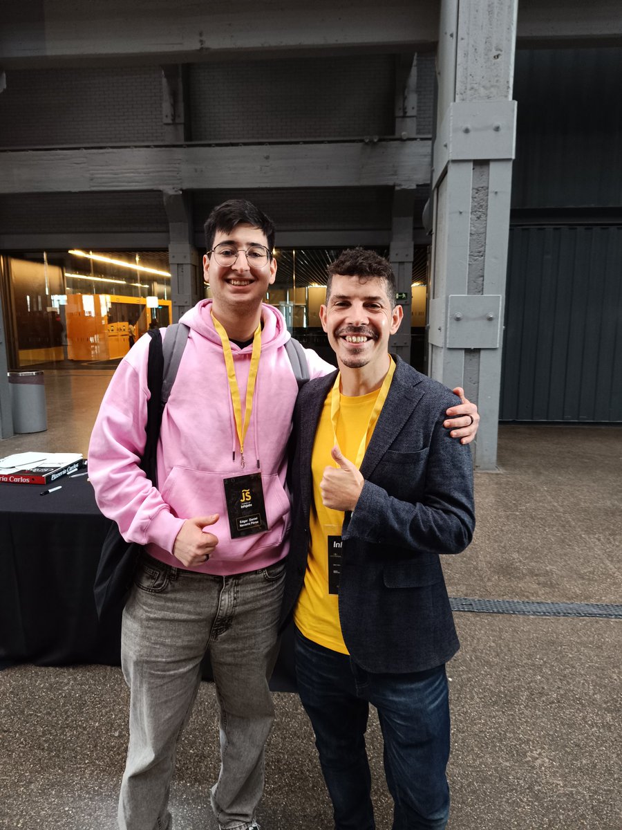 Red21cubi's tweet photo. Js conf ES 2026 #jsconfes https://t.co/F0FrSCQtKE