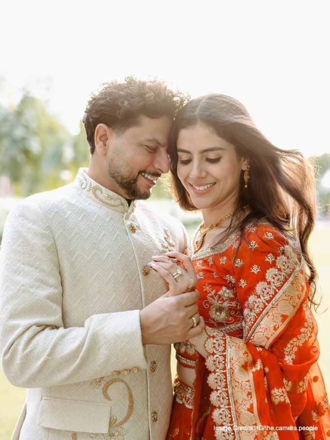 🥳 Many congratulations to   "Kuldeep Yadav" on his marriage 🎉