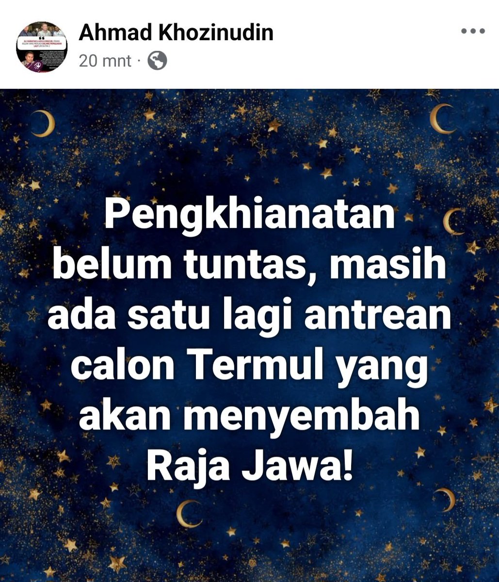 HansRaif's tweet photo. @DokterTifa @RoySuryo_asli 

Siapakah gerangan yang dimaksud bung @AHMADKHOZINUDIN ??

Kita tunggu kabar selanjutnya.. https://t.co/QrndXTwkbJ