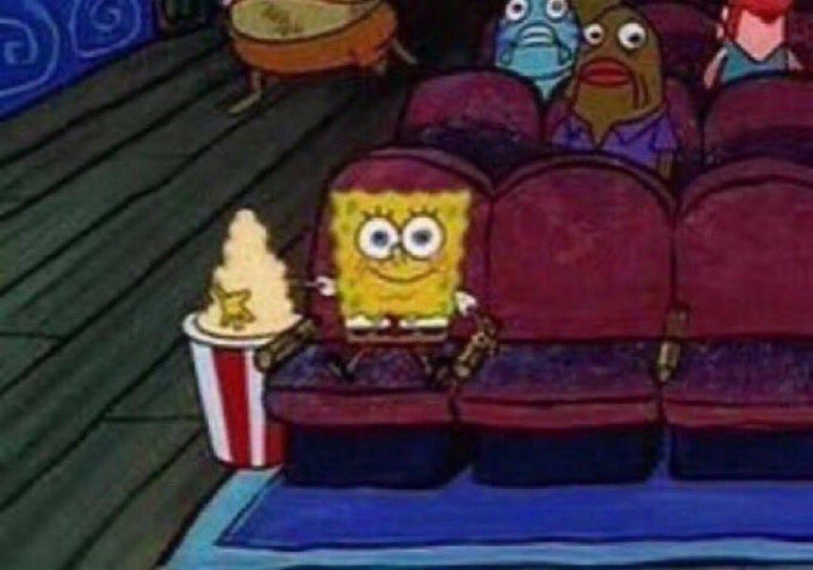 no matter how bad the movie is i'll never walk out that cinema