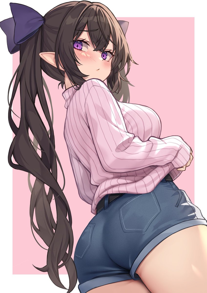 デニムホットパンツはたてちゃん 