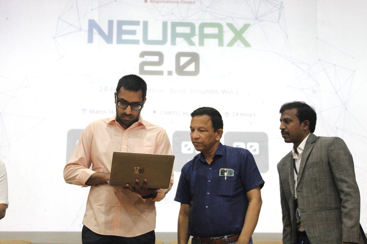 Inaugural ceremony of Nuerax Hackathon 2.0-2K26 Glimpses.

Organized by Department of CSE(AI&amp;ML), CMRTC In association with Stepupmark.AI, Salesforce, Staykaro.
