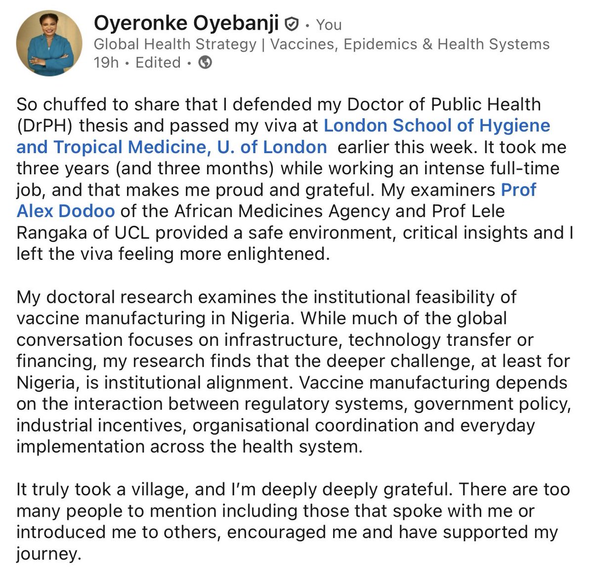 Oyeronke Oyebanji tweet media