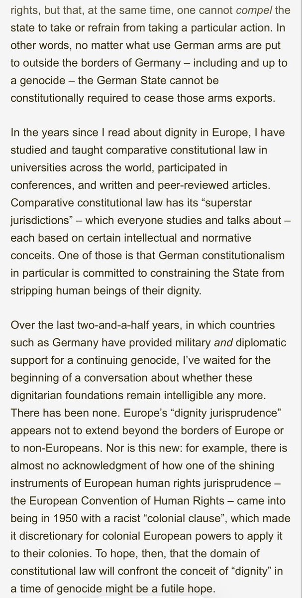 In today’s <a href="/Equatormag/">Equator</a> newsletter, a brief reflection on the genocide and the (unspoken) crisis in constitutional law. Read below (or subscribe to Equator). 👇🏼